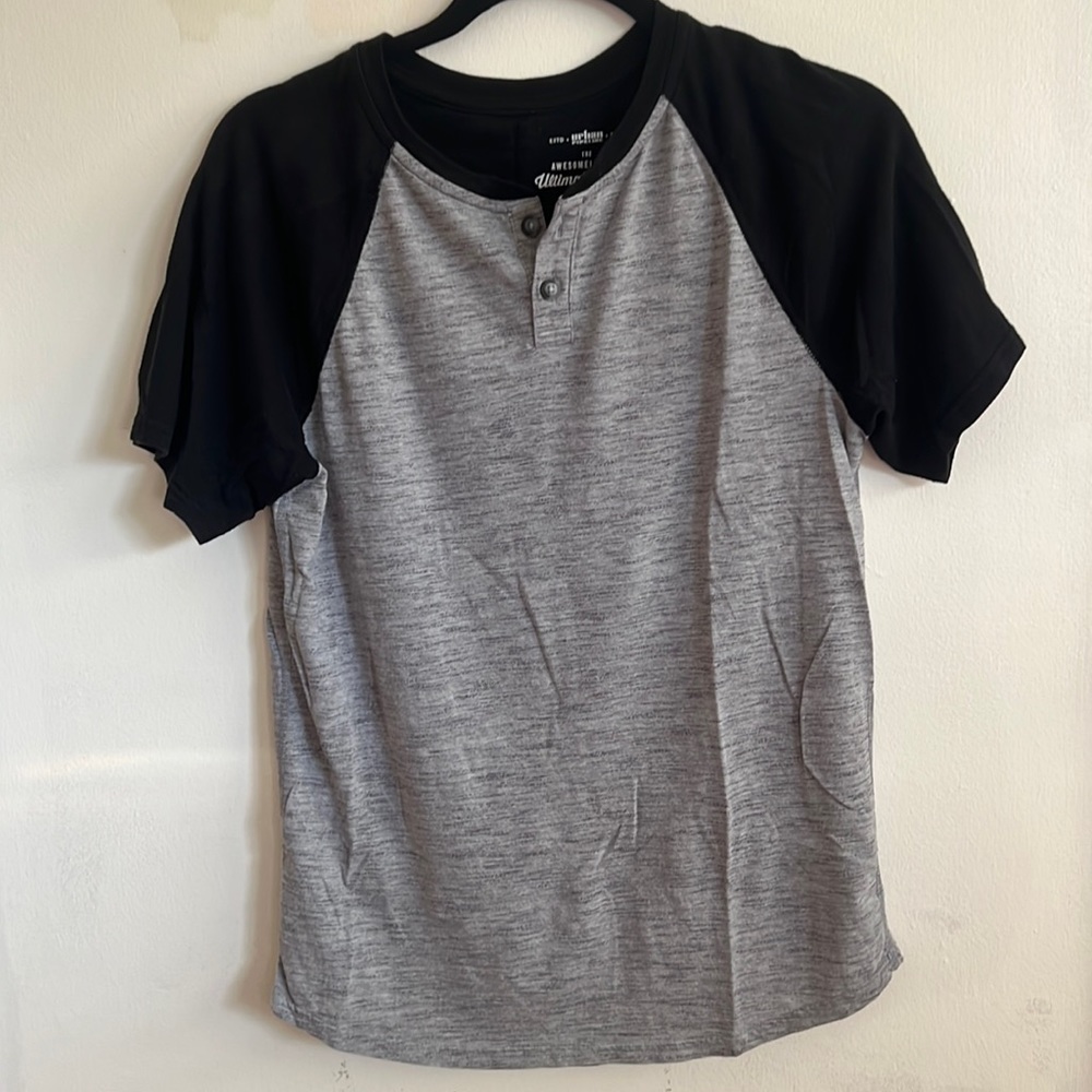 Urban Pipeline Ultimate Henley Baseball-Style Tee - Men’s Small